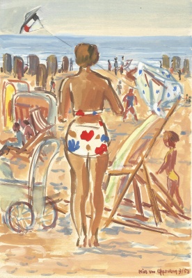 Mies van oppenraaij Aquarellen 11