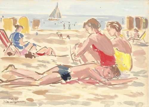 Mies van oppenraaij Aquarellen 13