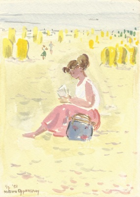 Mies van oppenraaij Aquarellen 19