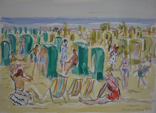 Mies van oppenraaij Aquarellen 20