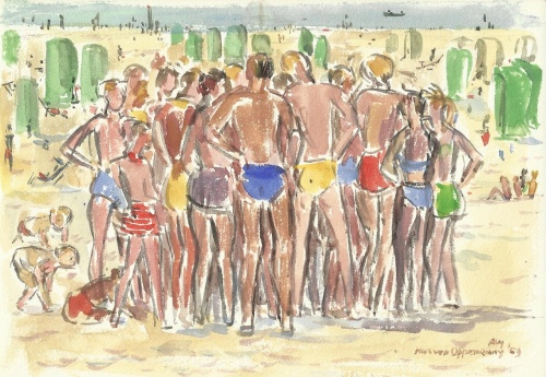 Mies van oppenraaij Aquarellen 24