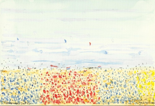 Mies van oppenraaij Aquarellen 27