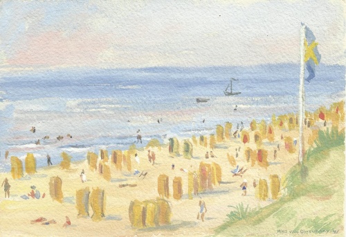 Mies van oppenraaij Aquarellen 2