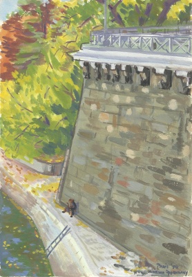 Mies van oppenraaij Aquarellen 40