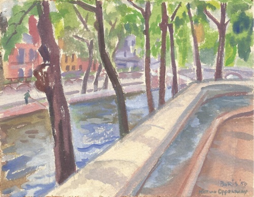 Mies van oppenraaij Aquarellen 41
