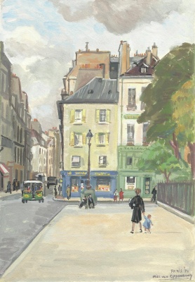 Mies van oppenraaij Aquarellen 44