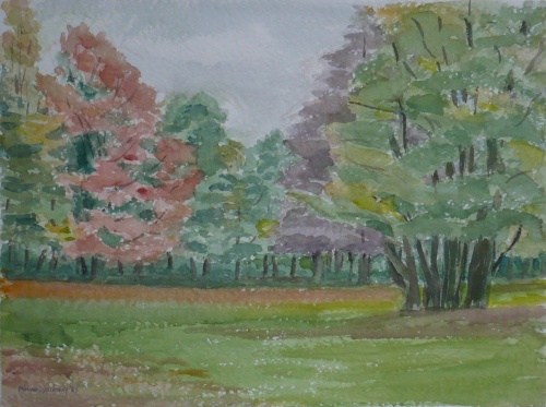 Mies van oppenraaij Aquarellen 51