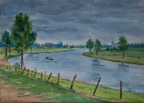 Mies van oppenraaij Aquarellen 52