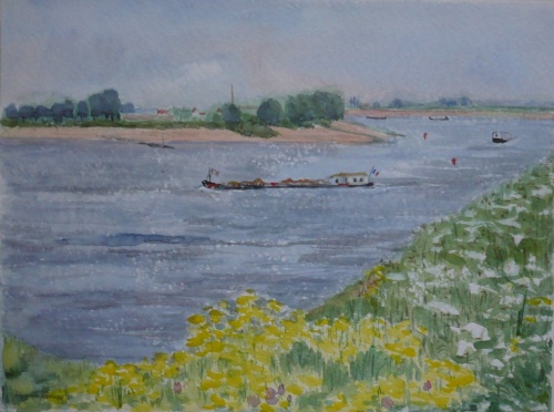 Mies van oppenraaij Aquarellen 53