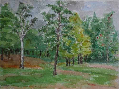 Mies van oppenraaij Aquarellen 58