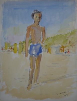 Mies van oppenraaij Aquarellen 5