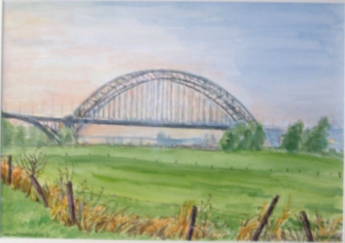 Mies van oppenraaij Aquarellen 60