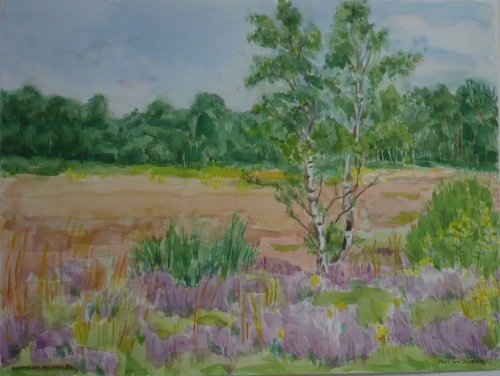 Mies van oppenraaij Aquarellen 62