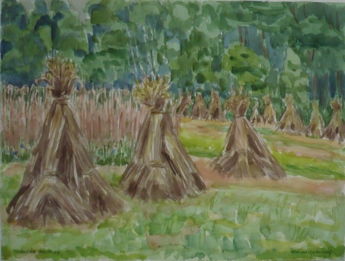 Mies van oppenraaij Aquarellen 65