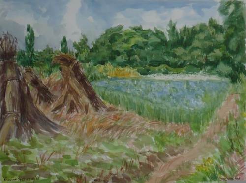 Mies van oppenraaij Aquarellen 67