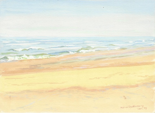 Mies van oppenraaij Aquarellen 6