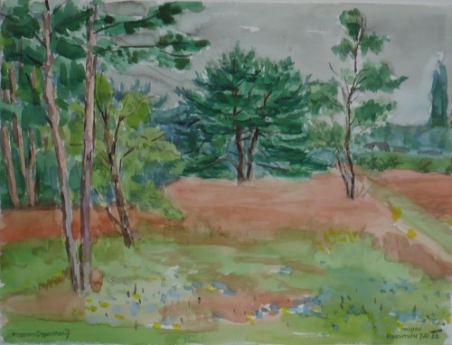 Mies van oppenraaij Aquarellen 69