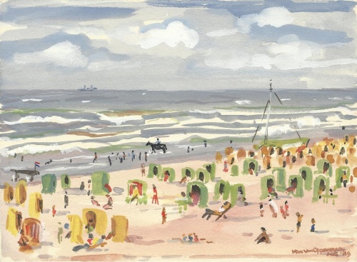 Mies van oppenraaij Aquarellen 7