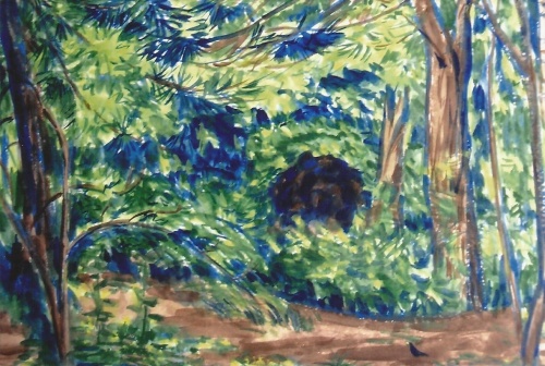 Mies van oppenraaij Gouaches 24